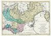 1794 Wilkinson Map of Northeast Italy and the Estates of Venice