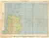 1964 Philippine Coast and Geodetic Survey Aviation Chart or Map of Northern Luzon