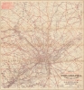 1896 E.P. Noll Cycling Map of Philadelphia, Pennsylvania, and Vicinity