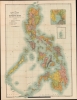 1907 Kemlien and Johnson Pocket Map of the Philippines (Philippine Islands)
