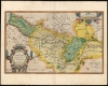 1579 / 1595 Ortelius Map of Picardy, France