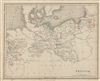 1845 Chambers Map of Prussia, Germany