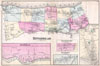 1873 Beers Map of Riverhead, Suffolk County, Long Island