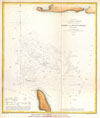 1853 U.S. Coast Survey Map of Romer and Flynn's Shoals, Coney Island, New York