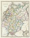 1822 Butler Map of Russia