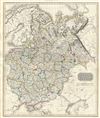 1811 Pinkerton Map of European Russia