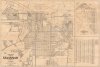 1945 Dolph City Plan or Map of Savannah, Georgia