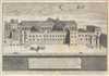 1750 Vertue Print of Savoy Hospital, London
