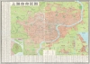 1990 Shanghai Institute of Surveying and Mapping Map of City Districts