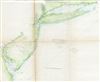 1851 U.S. Coast Survey Map of New Jersey, Long Island and New York