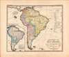 1847 Perthes / Alt Ethnographic and Linguistic Map of South America