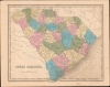 1838 Bradford Map of South Carolina