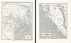 1845 Farnham / Morse Maps of the Republic of Texas and Upper California