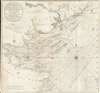 1800 George Burn Nautical Chart of the Thames River Entrance, England