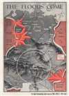 1945 Chapin Map of Central Europe for TIME Magazine