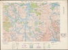 1949 War Office Survey Map of Tsing Wu, Bao'an County (Shenzhen)