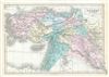 1851 Black Map of Turkey in Asia
