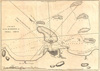 1809 Nautical Chart or Map of the Harbor of Veracruz, Mexico