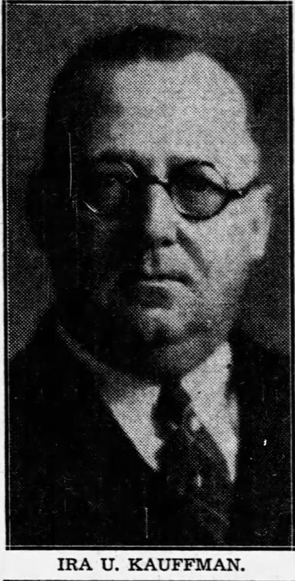 Kauffman, Ira Ulysses