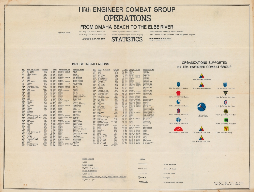 Operations from Omaha Beach to Elbe River. - Alternate View 2