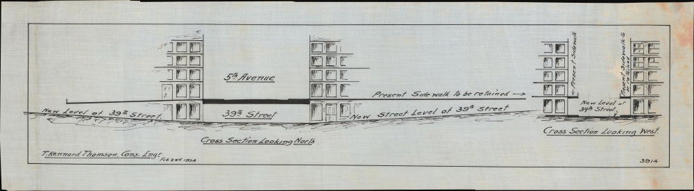 To Relieve Traffic and Make a Great Thoroughfare of 39th St. - Alternate View 2