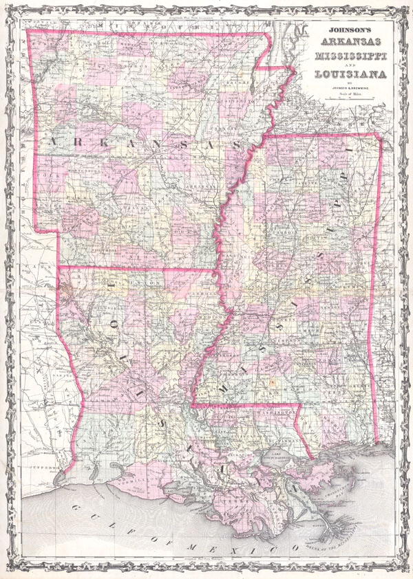 Johnson’s Arkansas Mississippi and Louisiana. - Main View