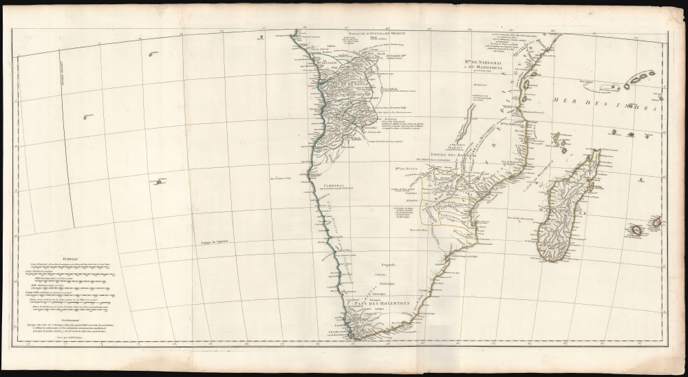 Afrique Publiée sous les Auspices de Monseigneur le Duc D'Orléans Prémier Prince du Sang. - Alternate View 3