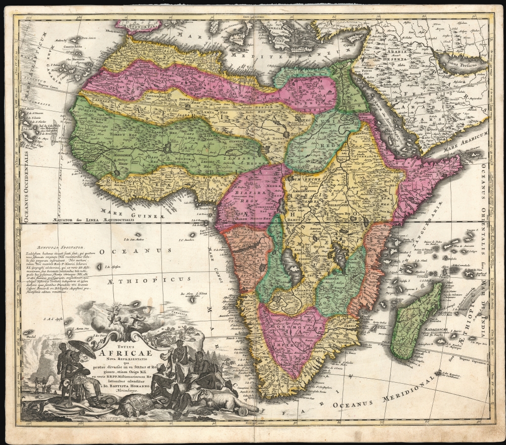 Totius Africae Nova Repraesentatio. - Main View