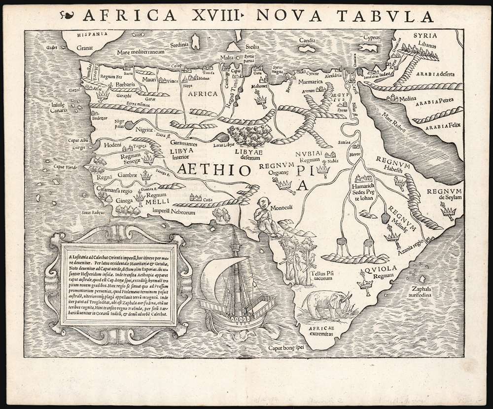 Africa XVIII. Nova Tabula. - Main View