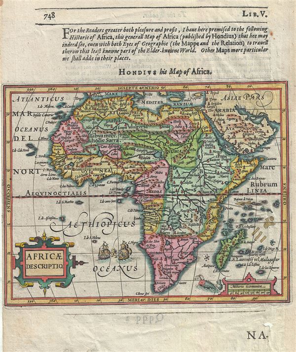 Africae Descriptio. - Main View