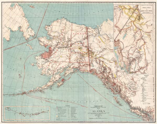 Map of Alaska. - Main View