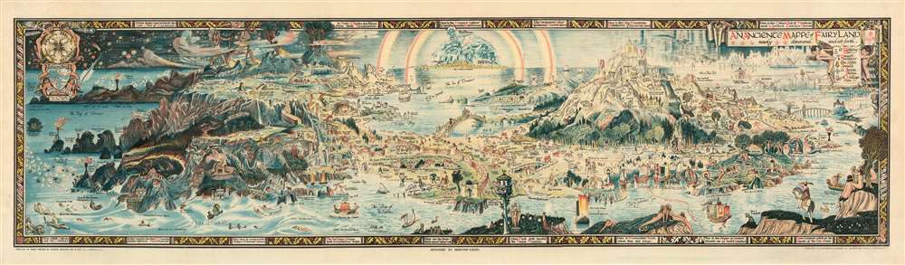 An Anciente Mappe of Fairy Land newly discovered and set forth. - Main View