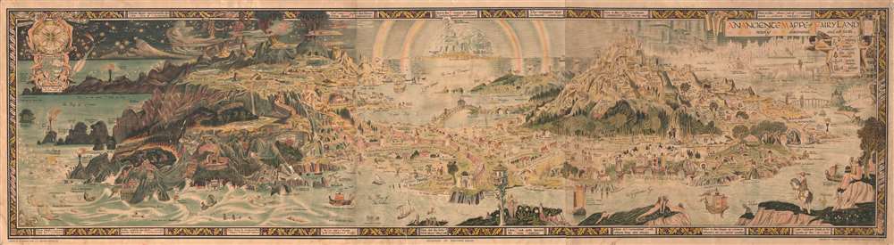 An Anciente Mappe of Fairy Land newly discovered and set forth. - Main View