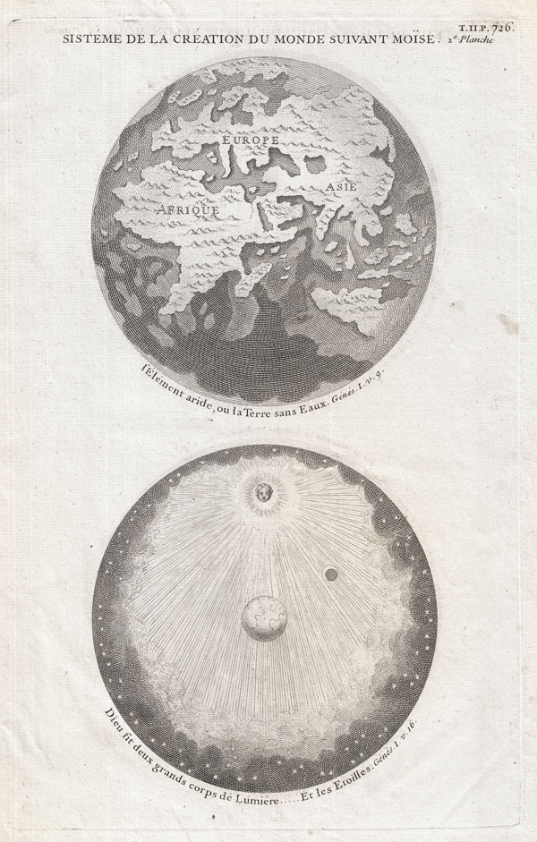 Sisteme de la Creation du Monde Suivant Moise. 2e. Planche - Main View