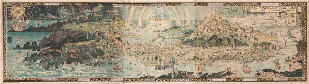 An Anciente Mappe of Fairy Land newly discovered and set forth. - Main View