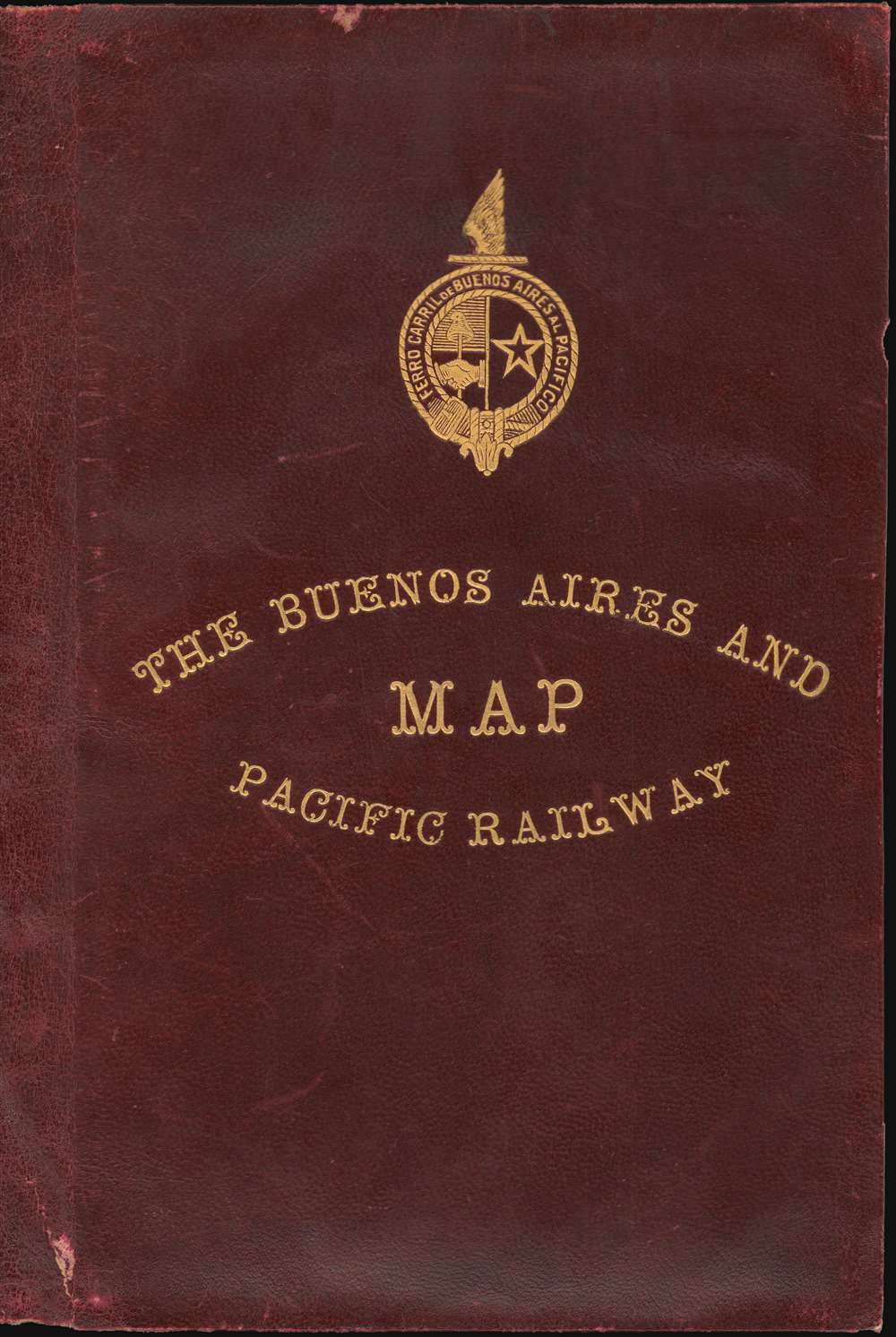 Map of the Argentine Railways.  Presented by the Buenos Aires and Pacific Railway Company, Limited. - Alternate View 2