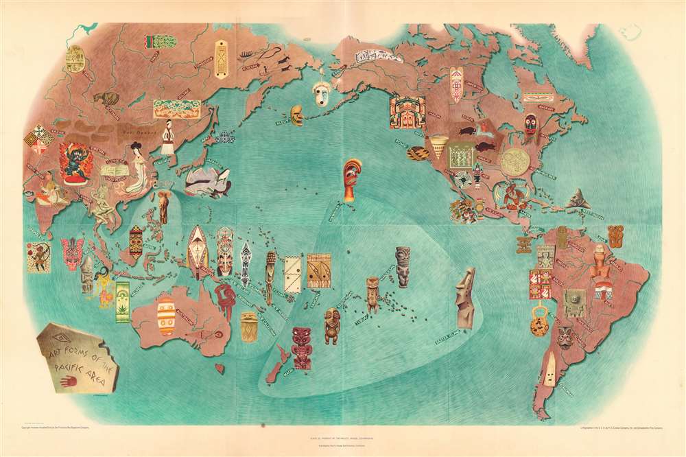 Pageant of the Pacific Plate III: Art Forms of the Pacific Area. - Main View