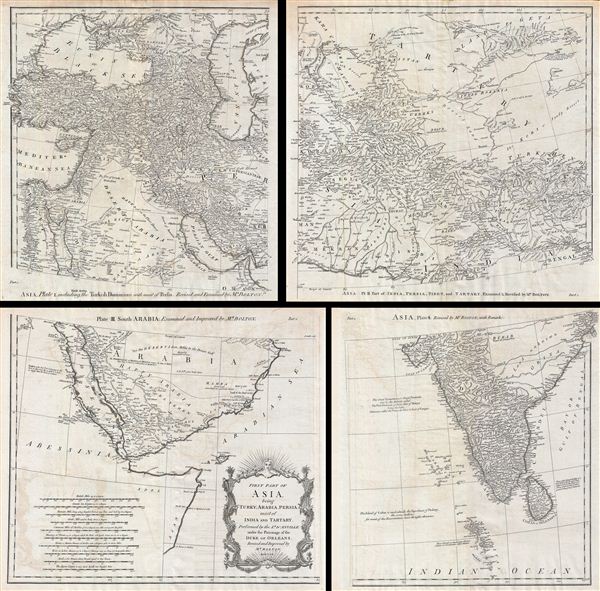 First Part of Asia, being Turkey, Arabia, Persia, most of India and Tartary. - Main View