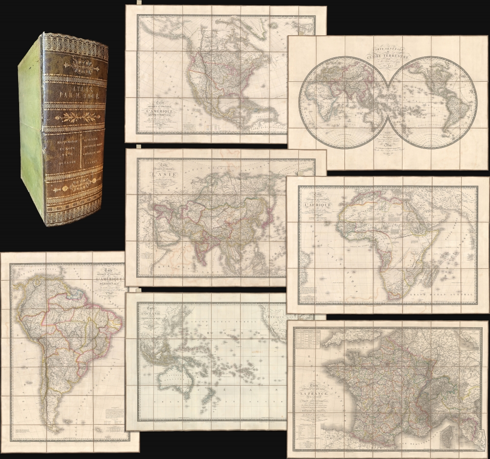 Atlas par H. Brue. - Main View