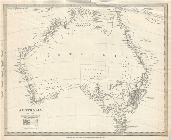 Australia in 1839. - Main View