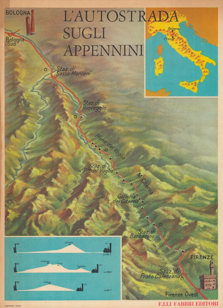 L'Autostrada sugli Appennini. - Main View
