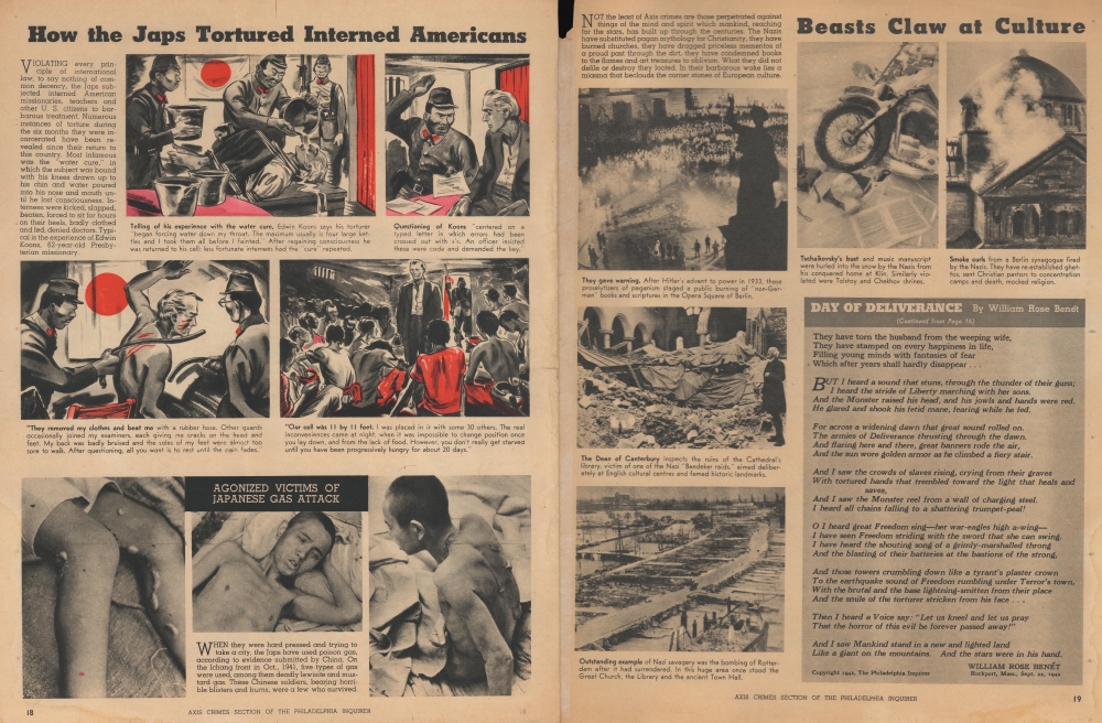 Axis Crimes - Don't Let Them Happen Here. Old Europe 1942. - Alternate View 9