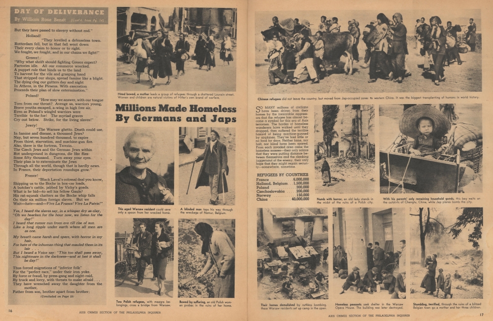 Axis Crimes - Don't Let Them Happen Here. Old Europe 1942. - Alternate View 8
