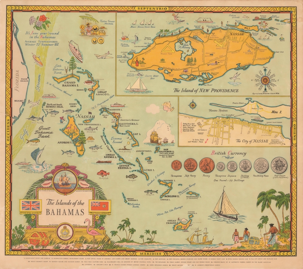 The Islands of the Bahamas. - Main View