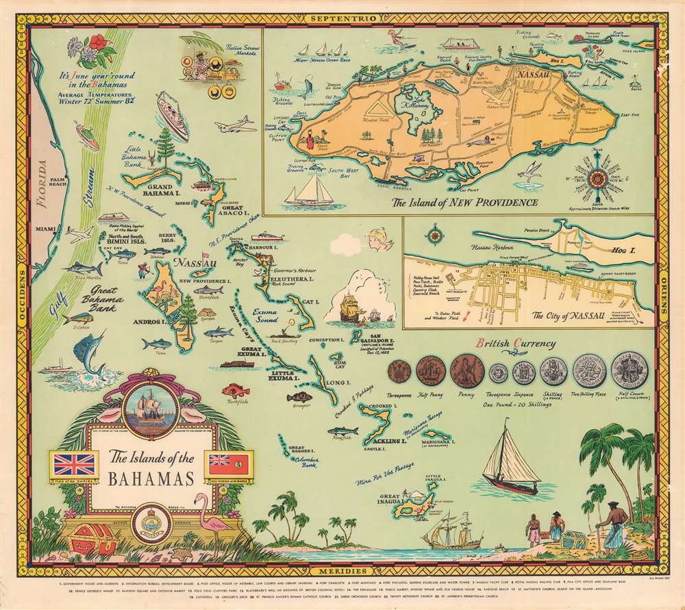 The islands of the Bahamas. - Main View