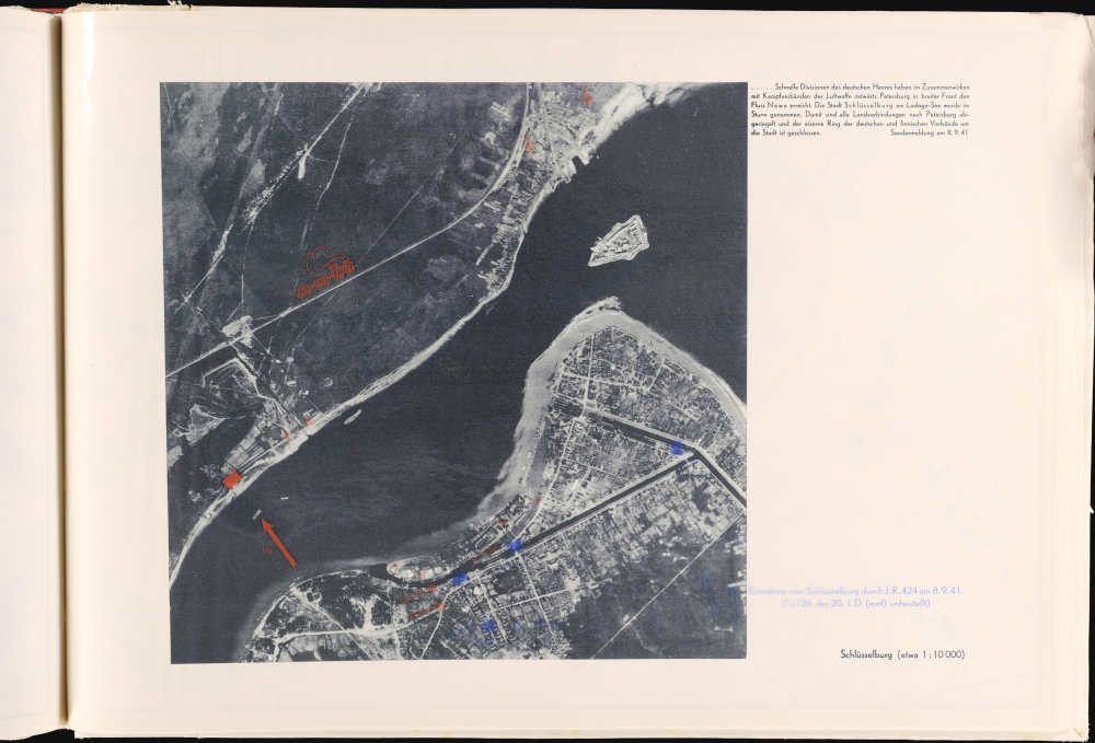 Der Feldzug gegen die Sowiet-Union / Kriegsjahr 1941 / Bearbeitet in der Führungsabteilung des Oberkommandos der Heeresgruppe Nord. - Alternate View 2