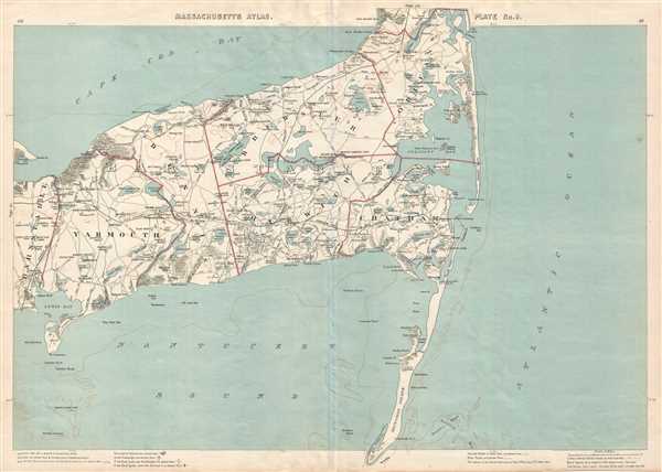 Massachusetts Atlas. Plate No. 9. - Main View