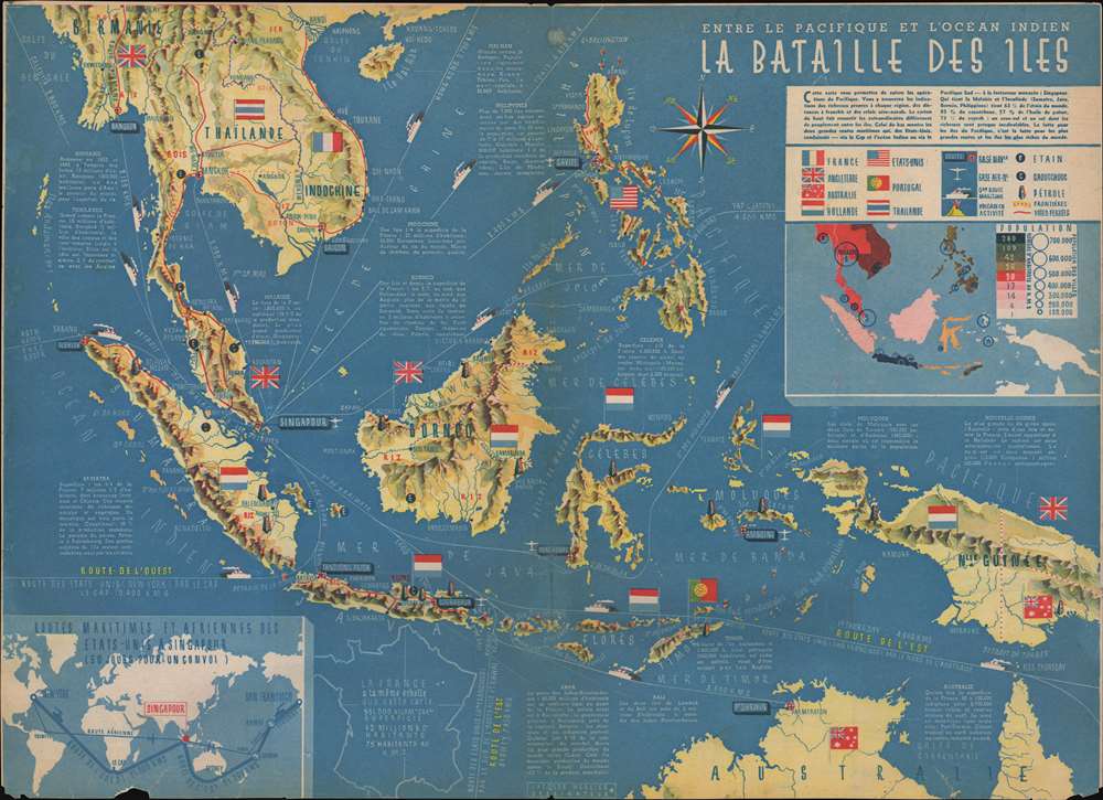 Entre le Pacifique et l'Océan Indien La Bataille des Iles - Main View