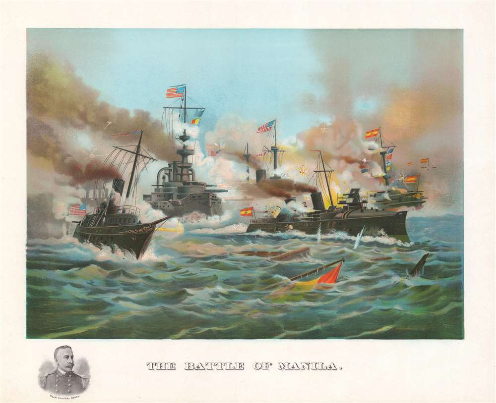 The Battle of Manila. - Main View