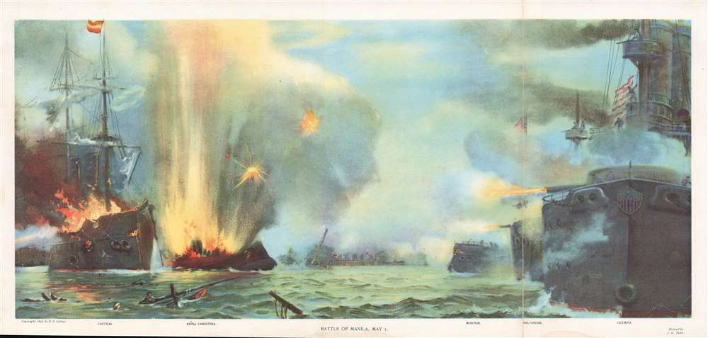 Battle of Manila, May 1. - Main View